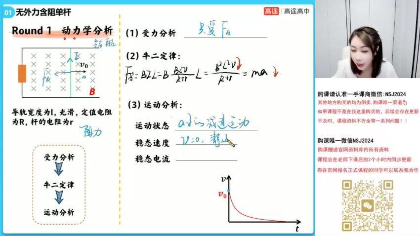 2024高二物理谢丽荣春季班