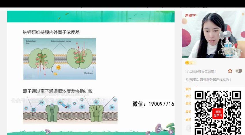 学而思希望学：【2023秋上】高二生物A+班 段麟飞