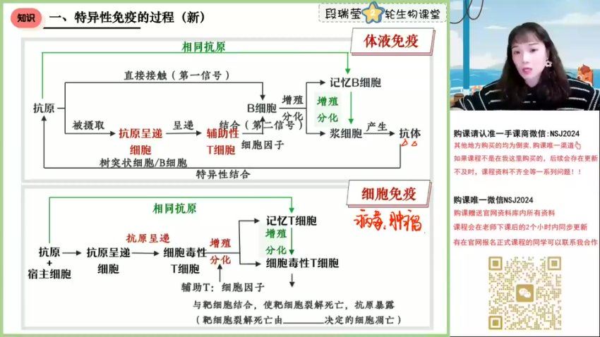 2024高三段瑞莹生物全年班