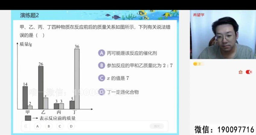 学而思希望学：【2023秋下】初三化学A+班 陈潭飞