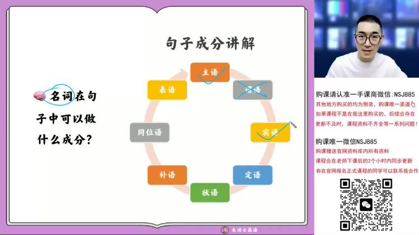 2024高一英语朱汉琪春季班-朱汉祺英语